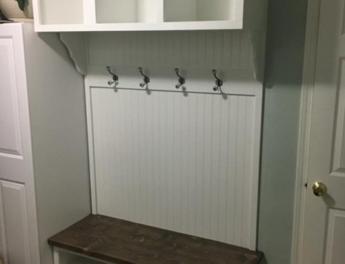 Mudroom Laundry Room Built-in DC Wood Co.