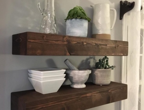 Kitchen Floating Shelves